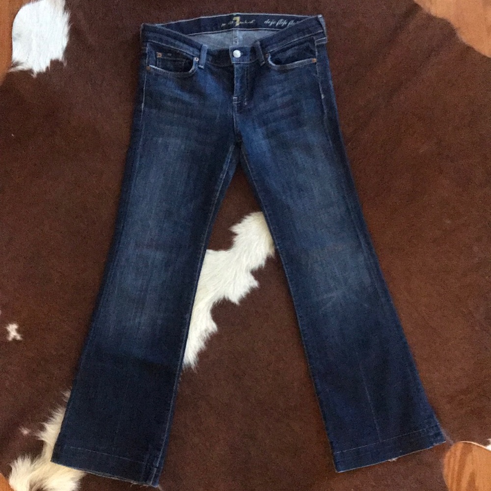 7 For All Mankind dojo flip flop